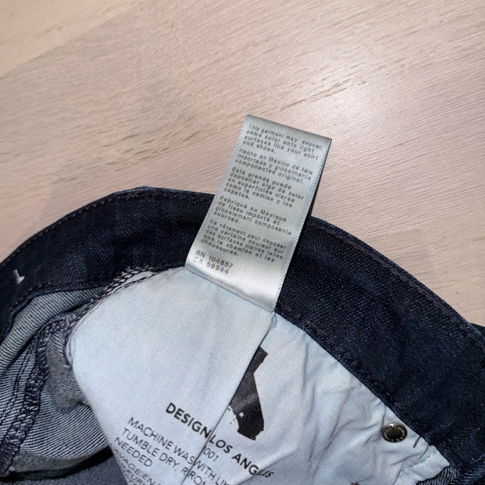 NWOT AG Dark Indigo Blue Farrah Bootcut Jeans 29 - Picture 7 of 11